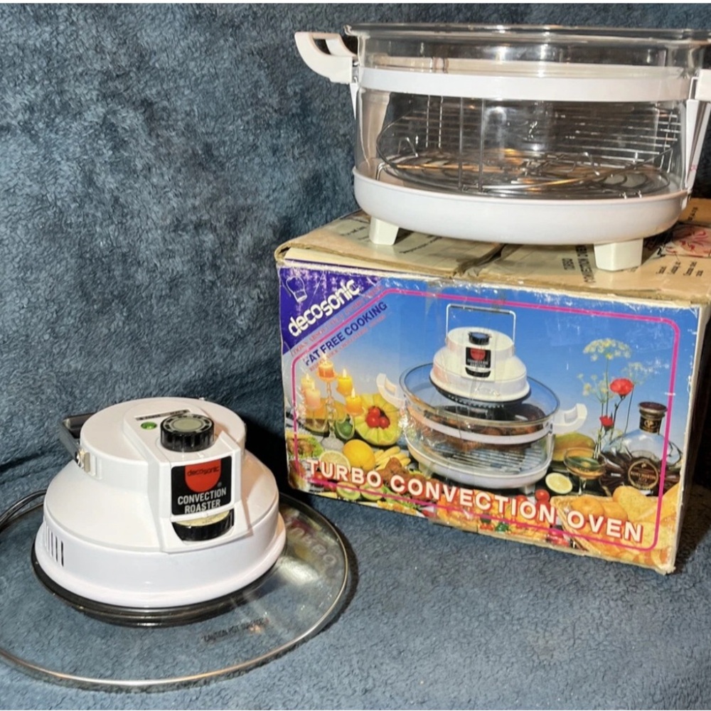 DecoSonic TURBO Convection Oven Fan Forced Roaster Baker Grill AF-209 W/box